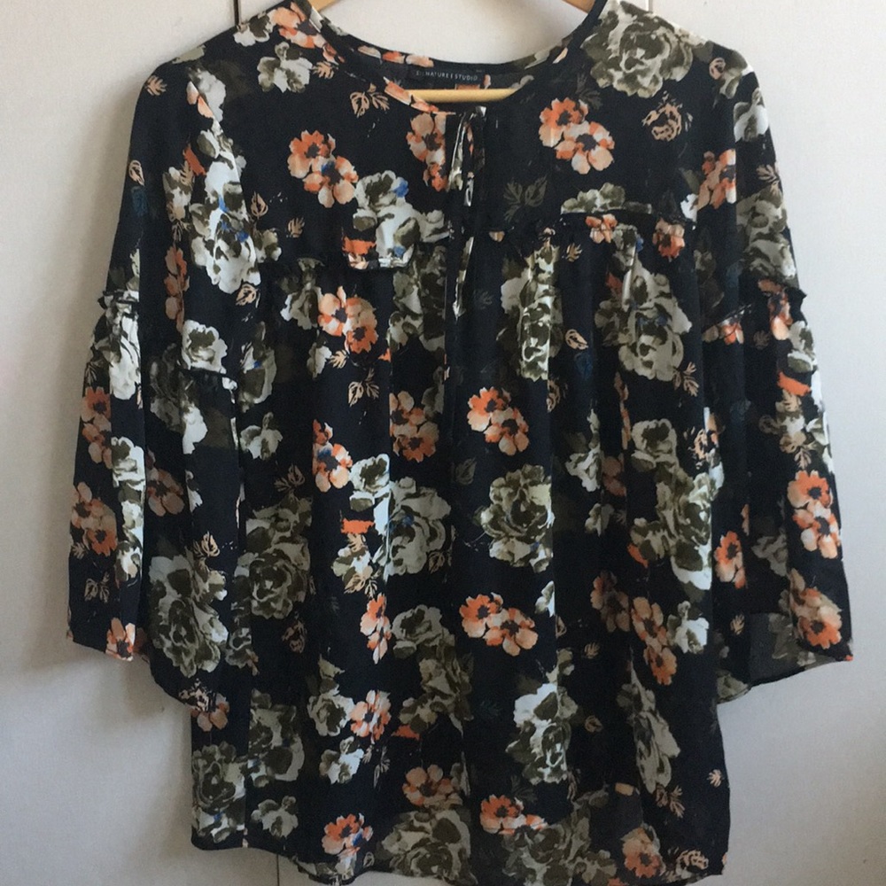 Floral blouse